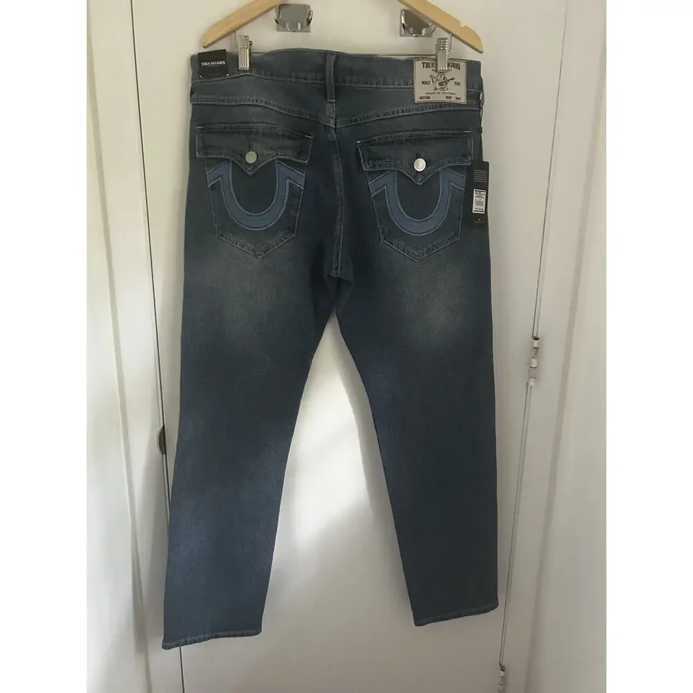 True Religion Jeans Men’s 34 32 Geno Relaxed Slim